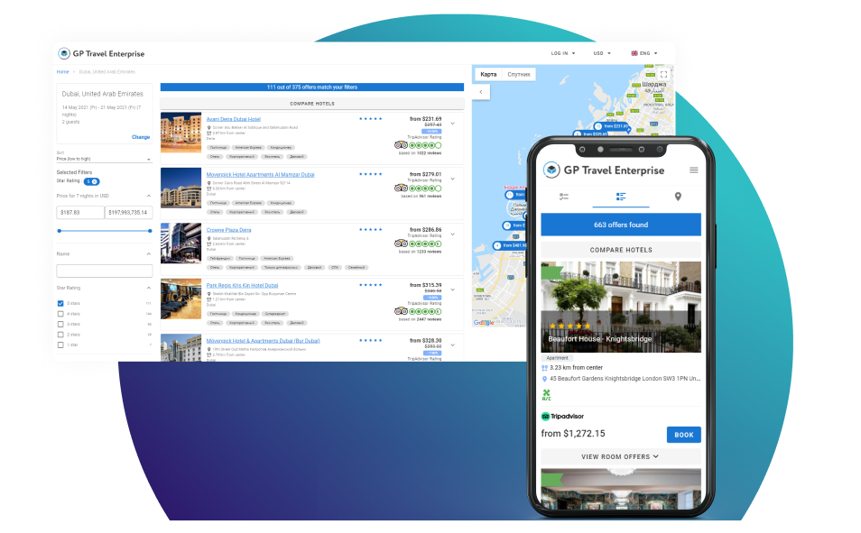 Cross-Selling Module for Online Booking Engine by GP Solutions