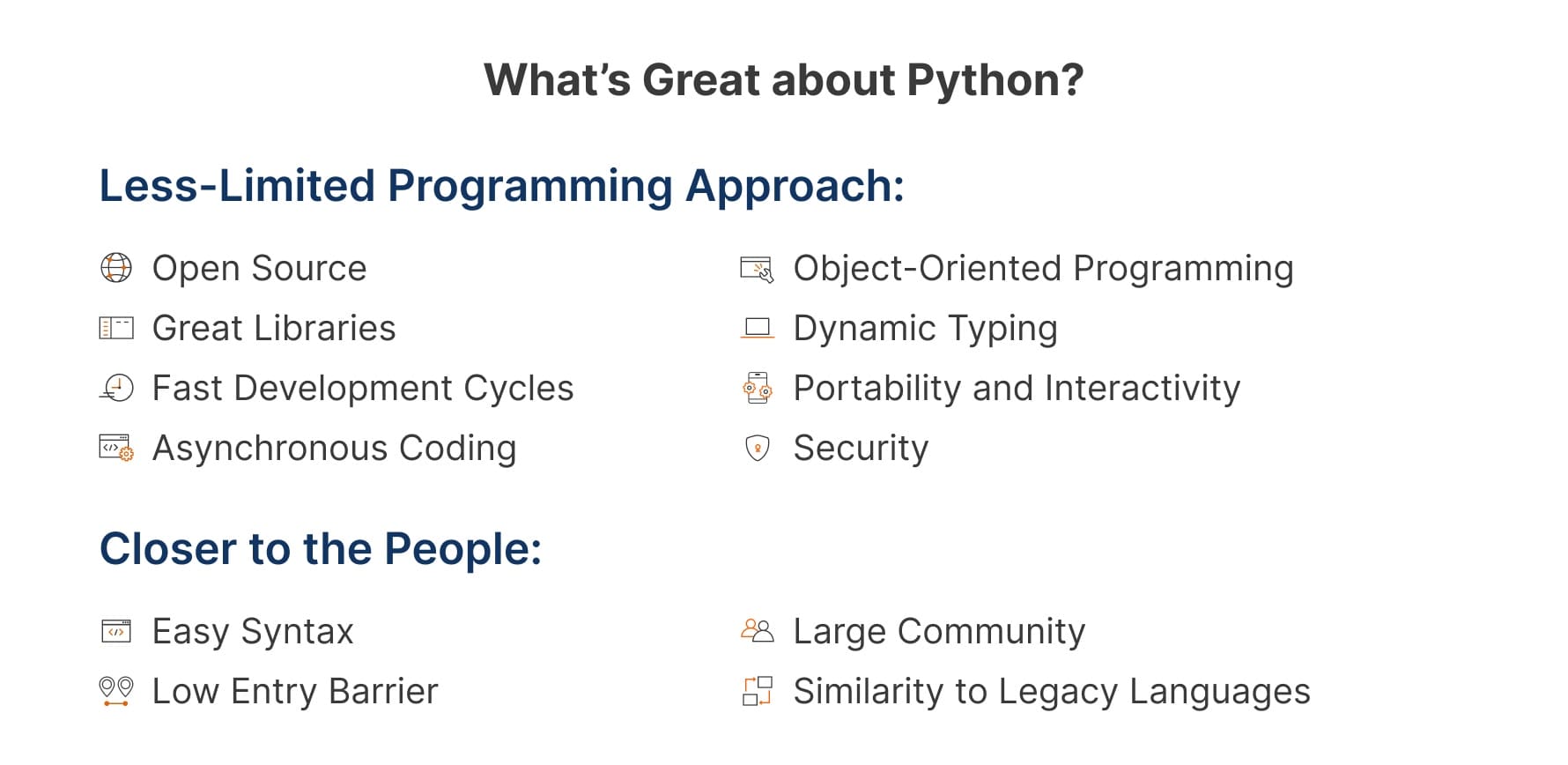 Detailed list of Python advantages