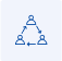 Three people arranged to form interconnections in a triangle