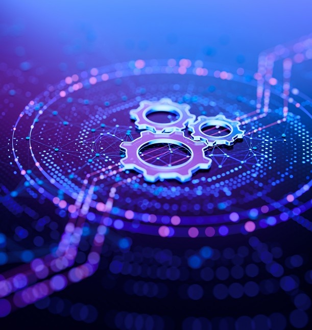 Tech abstraction with gears