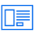 UI layout icon